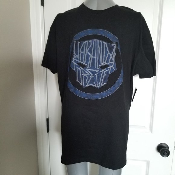 Marvel Wakanda Forever Tshirt (Black Panther) - Picture 1 of 6